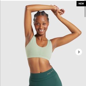 Trading moss green whitney simmons sports bra
